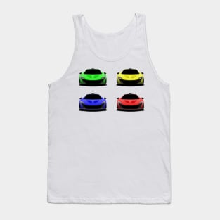 Mclaren P1 - X4 Cars Tank Top